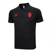 Maglia Polo Milan 2023-2024 Nero