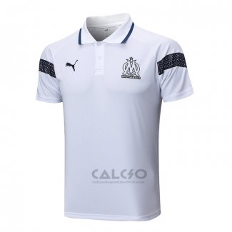 Maglia Polo Olympique Marsiglia 2022-2023 Bianco