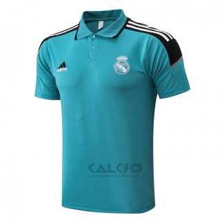 Maglia Polo Real Madrid 2022 Blu