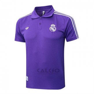 Maglia Polo Real Madrid 2025-2026 Purpura