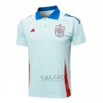 Maglia Polo Spagna 2024-2025 Blu