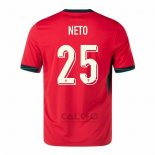 Maglia Portogallo Giocatore Neto Home 2024