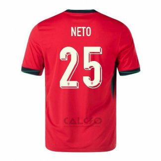 Maglia Portogallo Giocatore Neto Home 2024