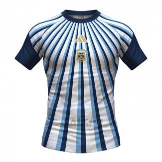 Maglia Prematch Argentina 2026 Bianco Blu