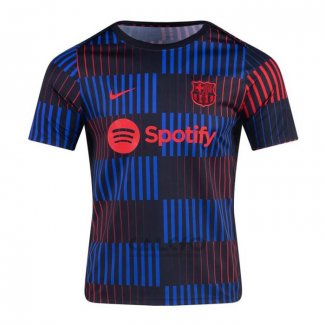 Maglia Prematch FC Barcellona 2024 Blu