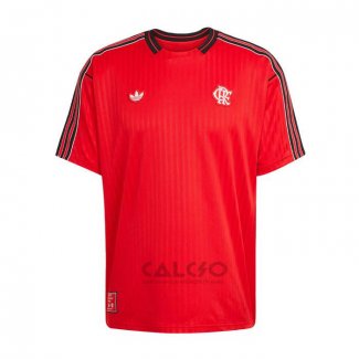 Maglia Prematch Flamengo 2025 Rosso