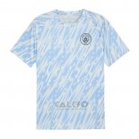Maglia Prematch Manchester City 2025-2026 Blu