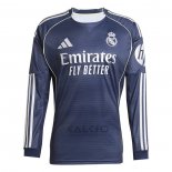 Maglia Real Madrid Away Manica Lunga 2025-2026