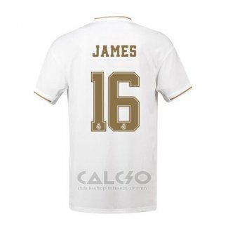 Maglia Real Madrid Giocatore James Home 2019-2020