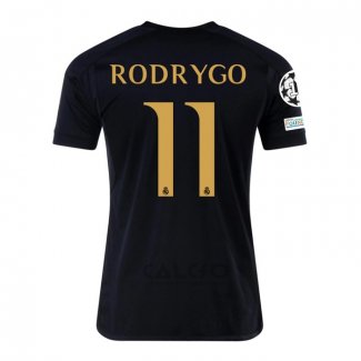 Maglia Real Madrid Giocatore Rodrygo Third 2023-2024