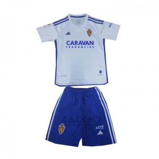 Maglia Real Zaragoza Home Bambino 2023-2024