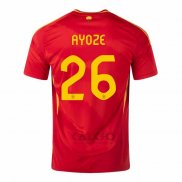 Maglia Spagna Giocatore Ayoze Home 2024
