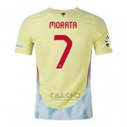 Maglia Spagna Giocatore Morata Away 2024