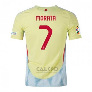 Maglia Spagna Giocatore Morata Away 2024