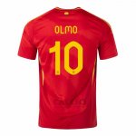 Maglia Spagna Giocatore Olmo Home 2024