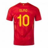 Maglia Spagna Giocatore Olmo Home 2024