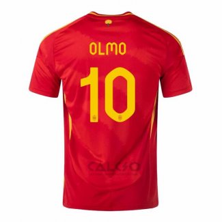 Maglia Spagna Giocatore Olmo Home 2024