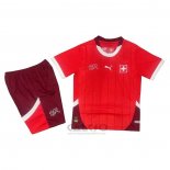 Maglia Svizzera Home Bambino 2024