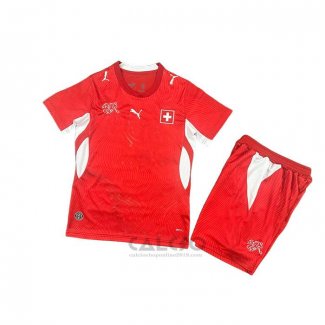 Maglia Svizzera Home Bambino 2026
