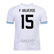 Maglia Uruguay Giocatore F.valverde Away 2022