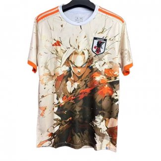 Maglia Giappone Samurai 2025-2026 Bianco Arancione Thailandia