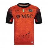 Maglia Napoli Portiere Halloween 2025-2026 Arancione Thailandia