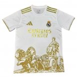 Maglia Real Madrid Special 2024-2025 Bianco Giallo Thailandia