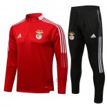 Tuta da Track Felpa Benfica 2021-2022 Rosso