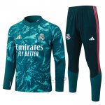 Tuta da Track di Felpa Real Madrid 2026-2027 Verde