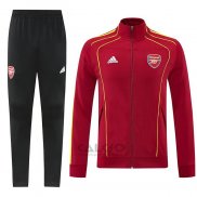 Tuta da Track di Giacca Arsenal 2025-2026 Rosso