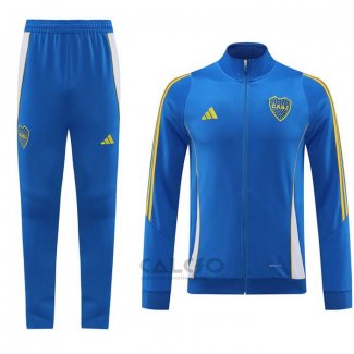 Tuta da Track di Giacca Boca Juniors 2024-2025 Blu