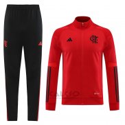 Tuta da Track di Giacca Flamengo 2023-2024 Rosso