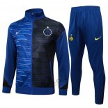 Tuta da Track di Giacca Inter Bambino 2024-2025 Blu