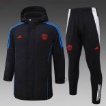 Tuta da Track di Invierno del Manchester United 2024-2025 Nero