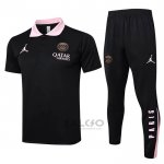 Completo Polo Paris Saint-Germain Jordan 2024-2025 Nero