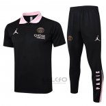 Completo Polo Paris Saint-Germain Jordan 2024-2025 Nero