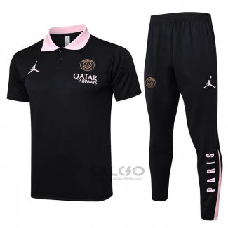 Completo Polo Paris Saint-Germain Jordan 2024-2025 Nero