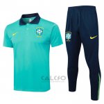 Conjunto Polo Brasile 2024-2025 Verde