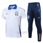 Conjunto Polo Italia 2024-2025 Bianco