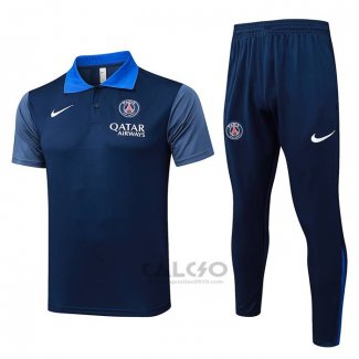 Conjunto Polo Paris Saint-Germain 2025-2026 Blu