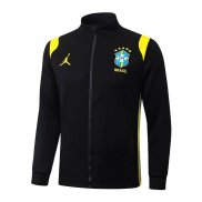 Giacca Brasile 2026-2027 Nero Giallo