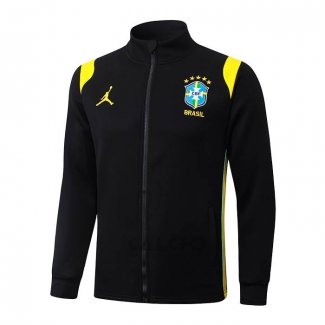 Giacca Brasile 2026-2027 Nero Giallo