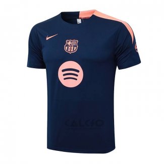 Maglia Allenamento FC Barcellona 2025-2026 Blu Rosa