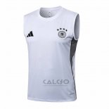 Maglia Allenamento Germania Senza Maniche 2025-2026 Bianco