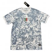 Maglia Allenamento Italia 2024-2025 Bianco