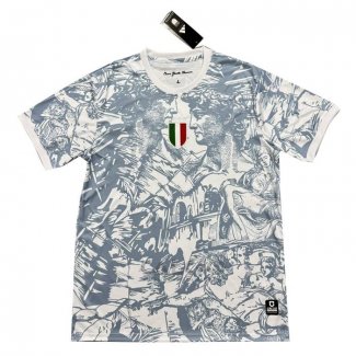 Maglia Allenamento Italia 2024-2025 Bianco