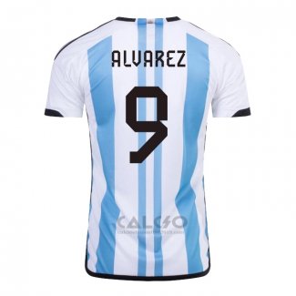 Maglia Argentina Giocatore Alvarez Home 2022