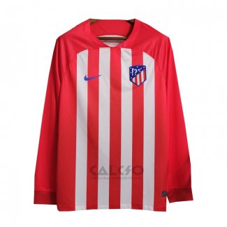 Maglia Atletico Madrid Home Manica Lunga 2023-2024