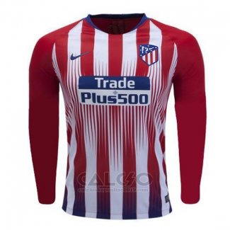 Maglia Atletico Madrid Home Manica Lunga 2018-2019