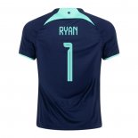 Maglia Australia Giocatore Ryan Away 2022